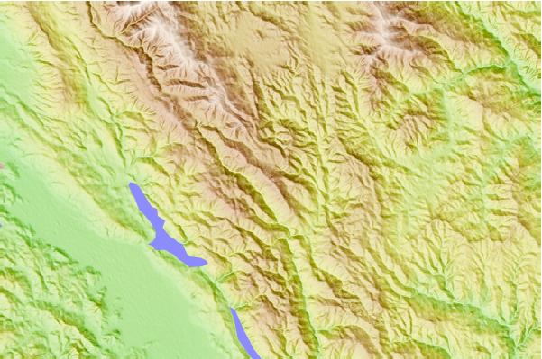Surf breaks located close to Mount Sizer