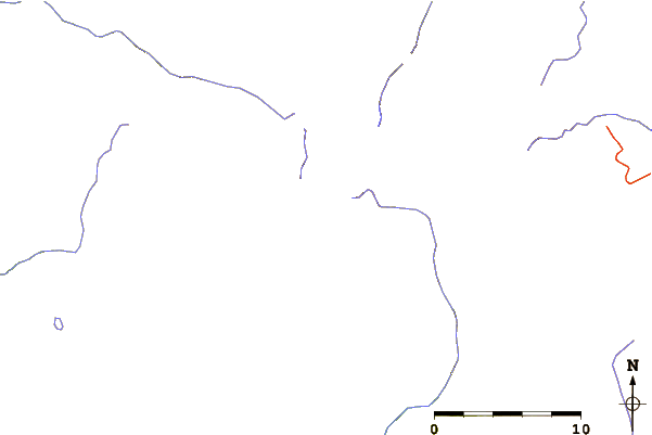 Roads and rivers around Mount Solomons