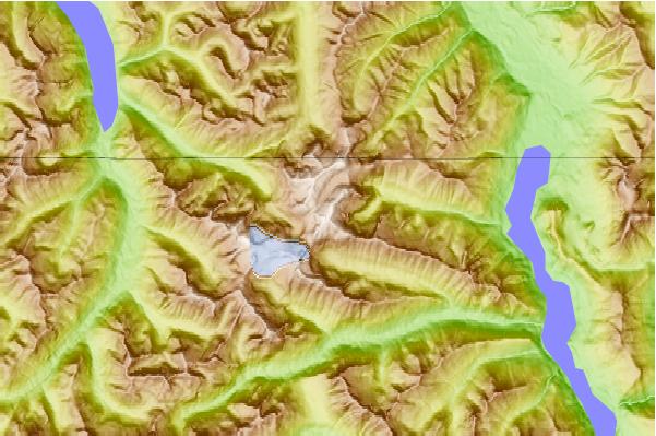 Surf breaks located close to Mount Spickard