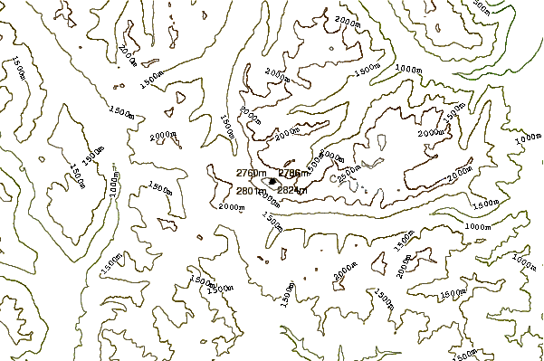 Mountain peaks around Mount Stuart