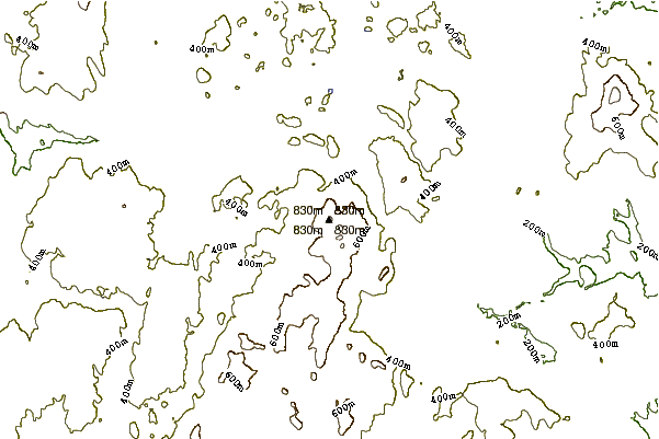 Mountain peaks around Mount Sunapee