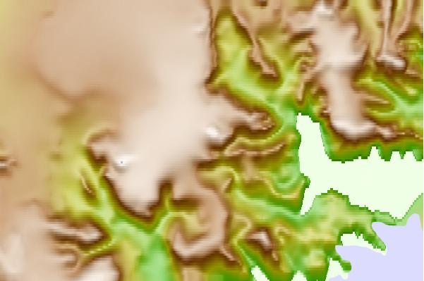 Surf breaks located close to Mount Supernal