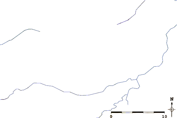 Roads and rivers around Mount Talbot