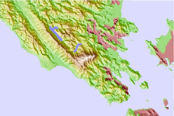 Surf breaks located close to Mount Tamalpais