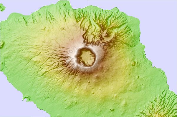 Surf breaks located close to Mount Tambora