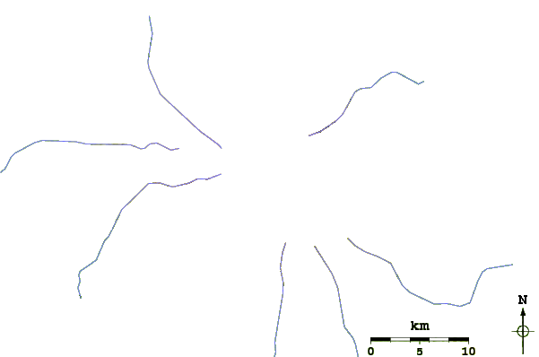 Roads and rivers around Mount Tambora