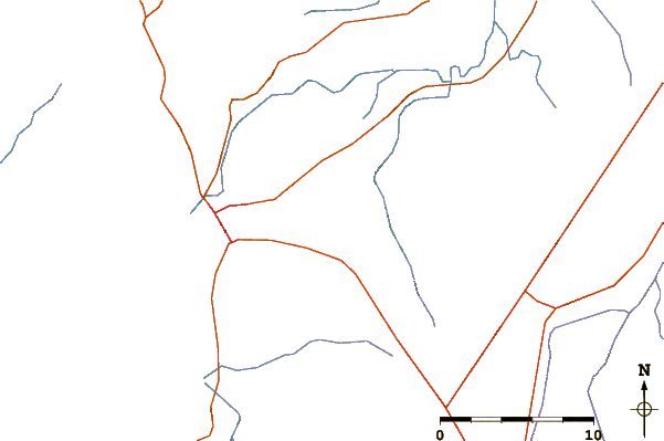 Roads and rivers around Mount Tauhara