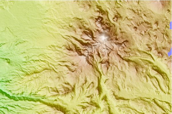 Surf breaks located close to Mount Tehama