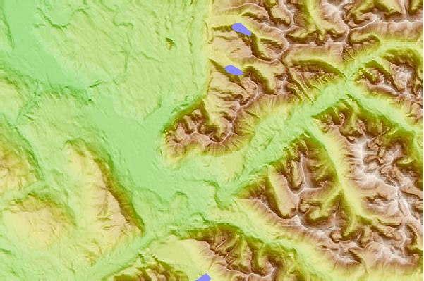 Surf breaks located close to Mount Teneriffe