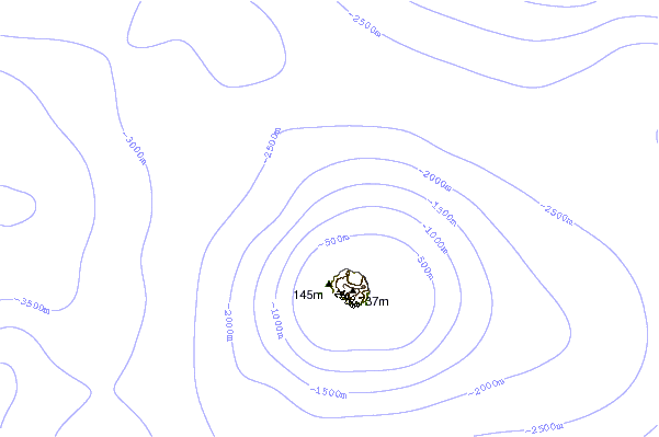 Mountain peaks around Mount Teon