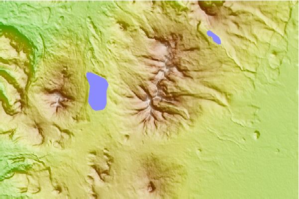 Surf breaks located close to Mount Thielsen