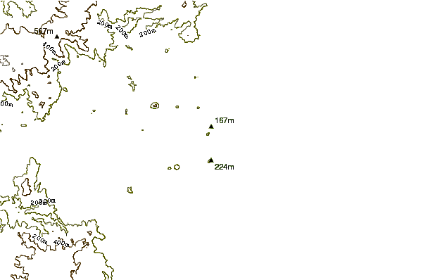 Mountain peaks around Mount Tibrogargan