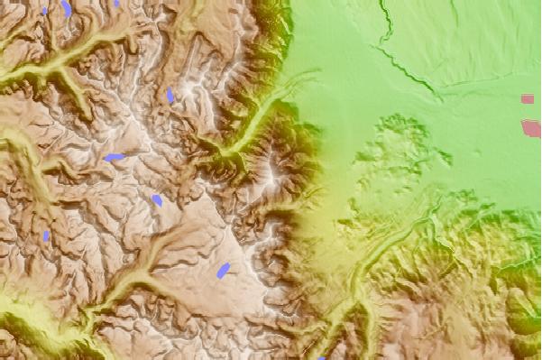 Surf breaks located close to Mount Tom (California)