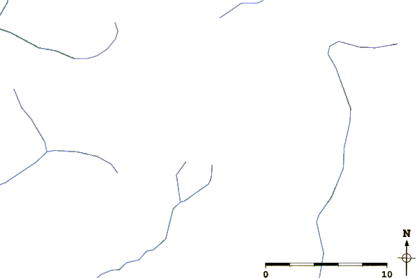 Roads and rivers around Mount Trutch