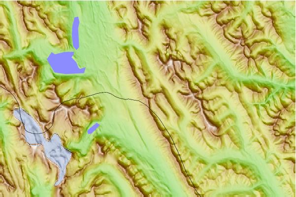 Surf breaks located close to Mount Tyrwhitt