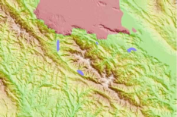 Surf breaks located close to Mount Umunhum