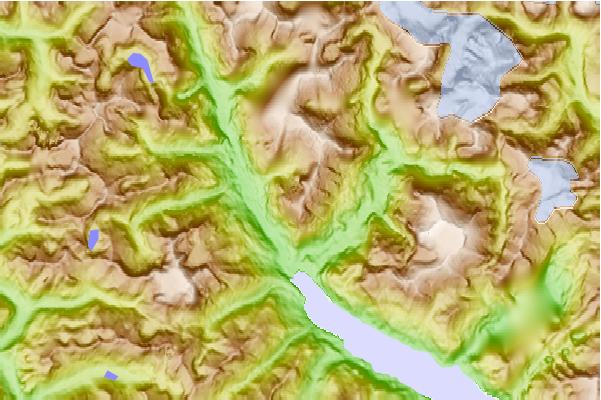 Surf breaks located close to Mount Victoria (British Columbia)