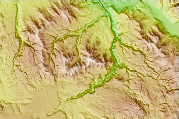 Surf breaks located close to Mount Washburn