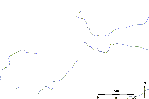 Roads and rivers around Mount Yaoromappu