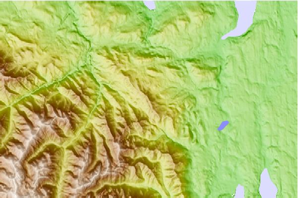 Surf breaks located close to Mount Zion (Washington)