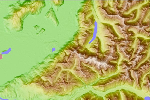 Surf breaks located close to Mt Cheam