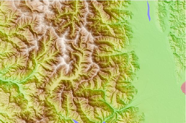 Surf breaks located close to Mt Chogatake