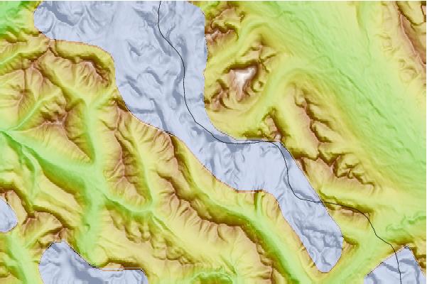 Surf breaks located close to Mt Deltaform