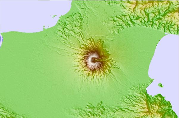 Surf breaks located close to Mt Isarog