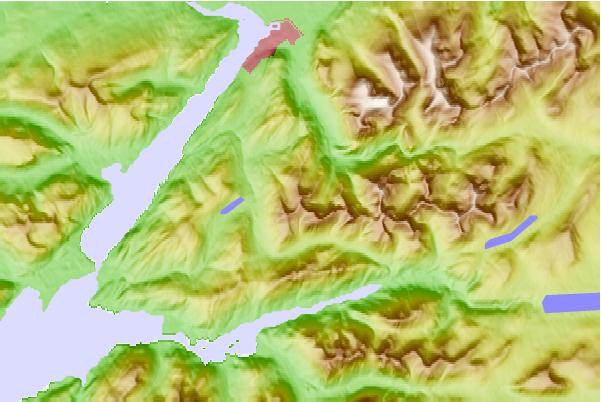 Surf breaks located close to Mullach nan Coirean