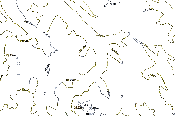 Mountain peaks around Mumm Peak