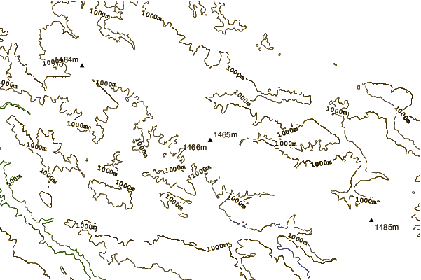 Mountain peaks around Murtenica