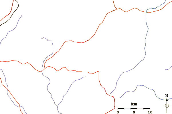 Roads and rivers around Mururata