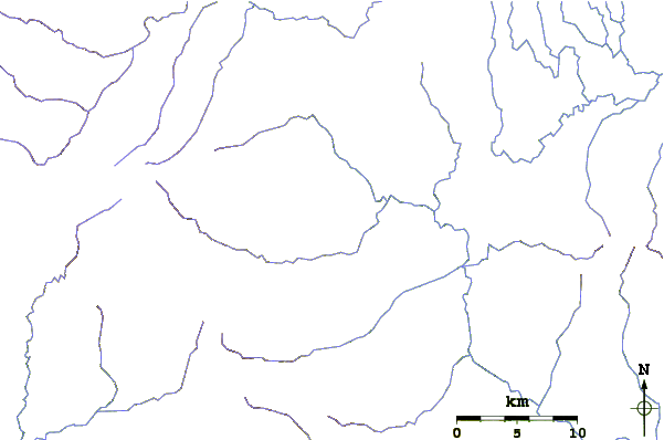 Roads and rivers around Musa River (volcano)