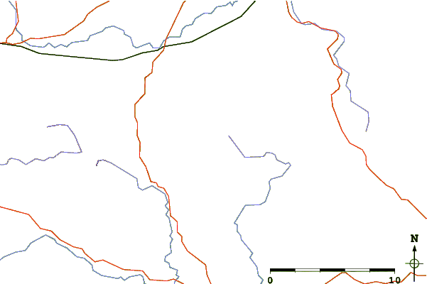 Roads and rivers around Musheramore