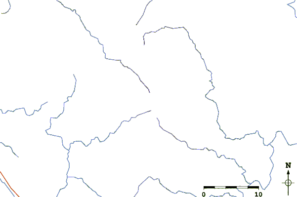 Roads and rivers around Myinmoletkat Taung