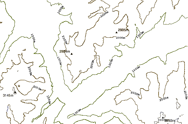 Mountain peaks around Nadelhorn