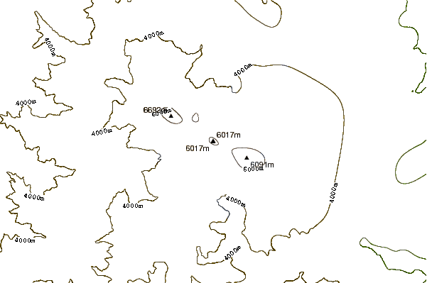 Mountain peaks around Namcha Barwa or Namjag Barwa (南迦巴瓦峰)