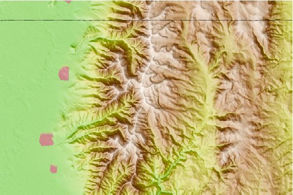 Surf breaks located close to Naomi Peak