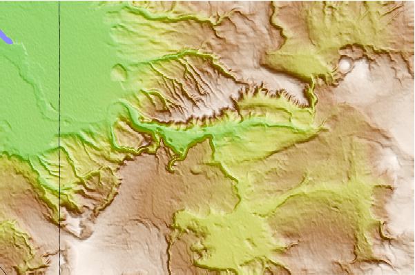 Surf breaks located close to National Park Mountain