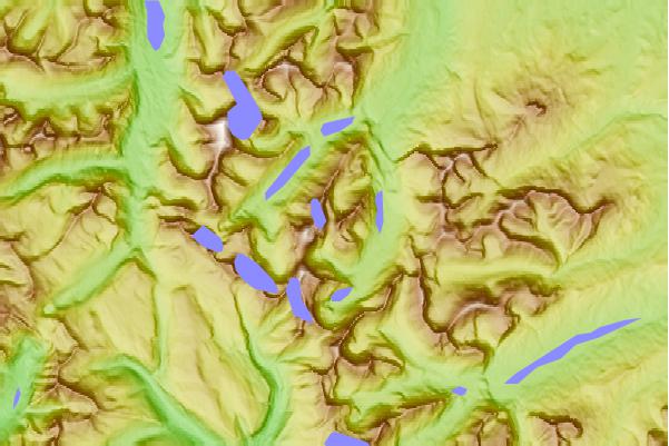 Surf breaks located close to Natoas Peak