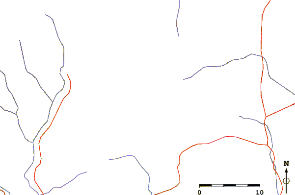 Roads and rivers around Nemjung