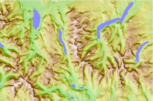 Surf breaks located close to Nethermost Pike