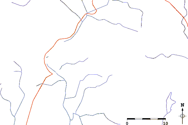 Roads and rivers around Nilgiri Himal