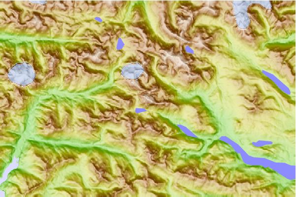 Surf breaks located close to Nine Peaks