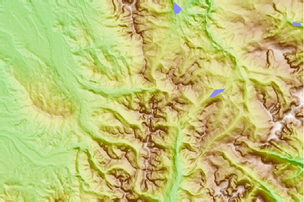 Surf breaks located close to Nokhu Crags