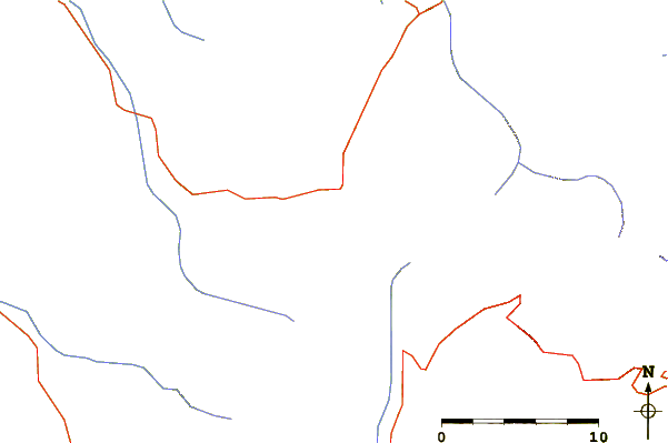 Roads and rivers around Nokhu Crags