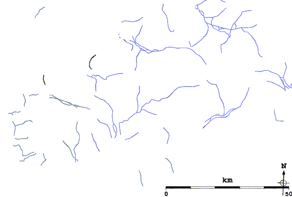 Roads and rivers around Nordenski Idtoppen