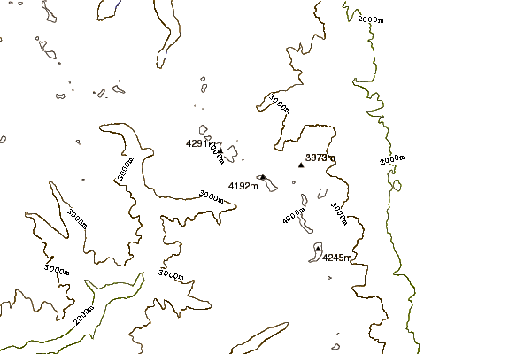 Mountain peaks around Norman Clyde Peak