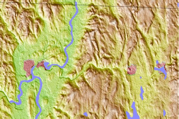 Surf breaks located close to Northfield Mountain