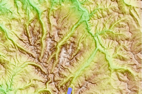 Surf breaks located close to Notch Mountain